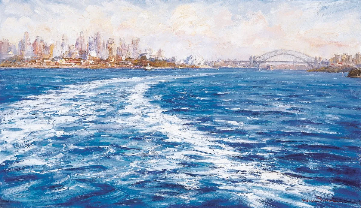 Behind the Manly Ferry