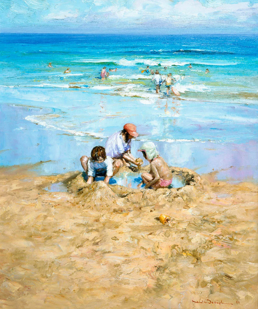 Three Friends-Figurative-Artwork-Neale-Joseph-Australia