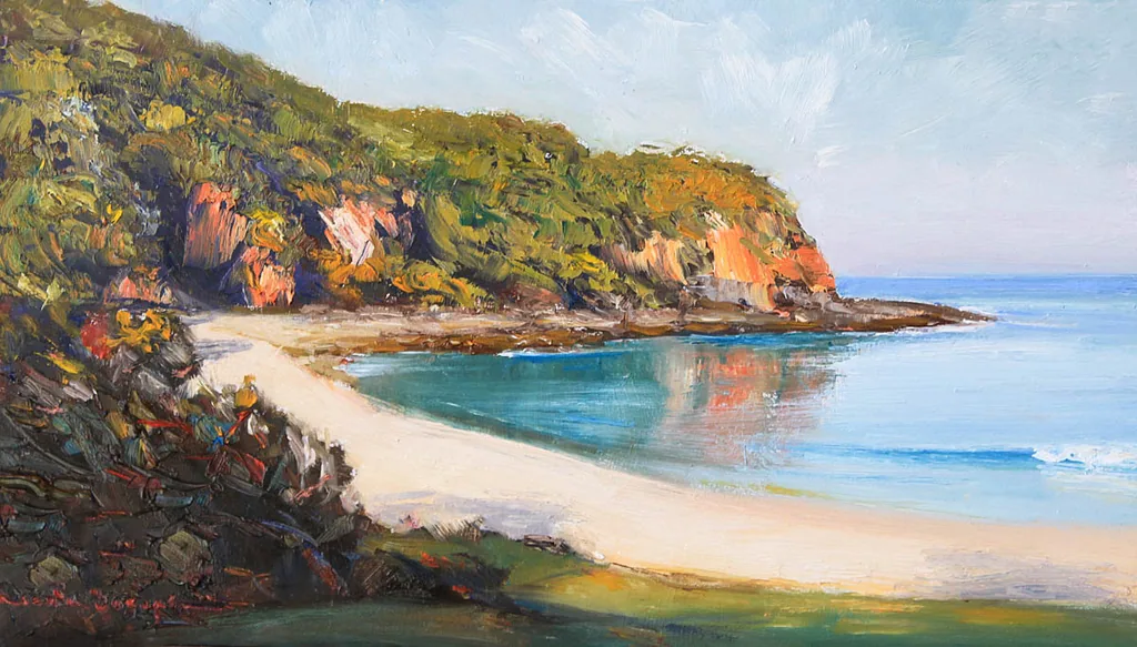 Afternoon at Little Beach-Central Coast-Artwork-Neale-Joseph-Australia