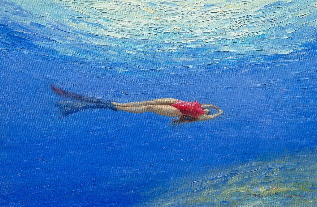 Weightless II-Figurative-Artwork-Neale-Joseph-Australia