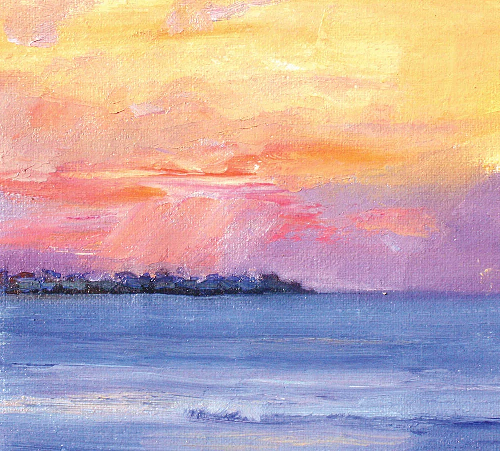 Maldives Sunset-Paradise Collection-Artwork-Neale-Joseph-Australia