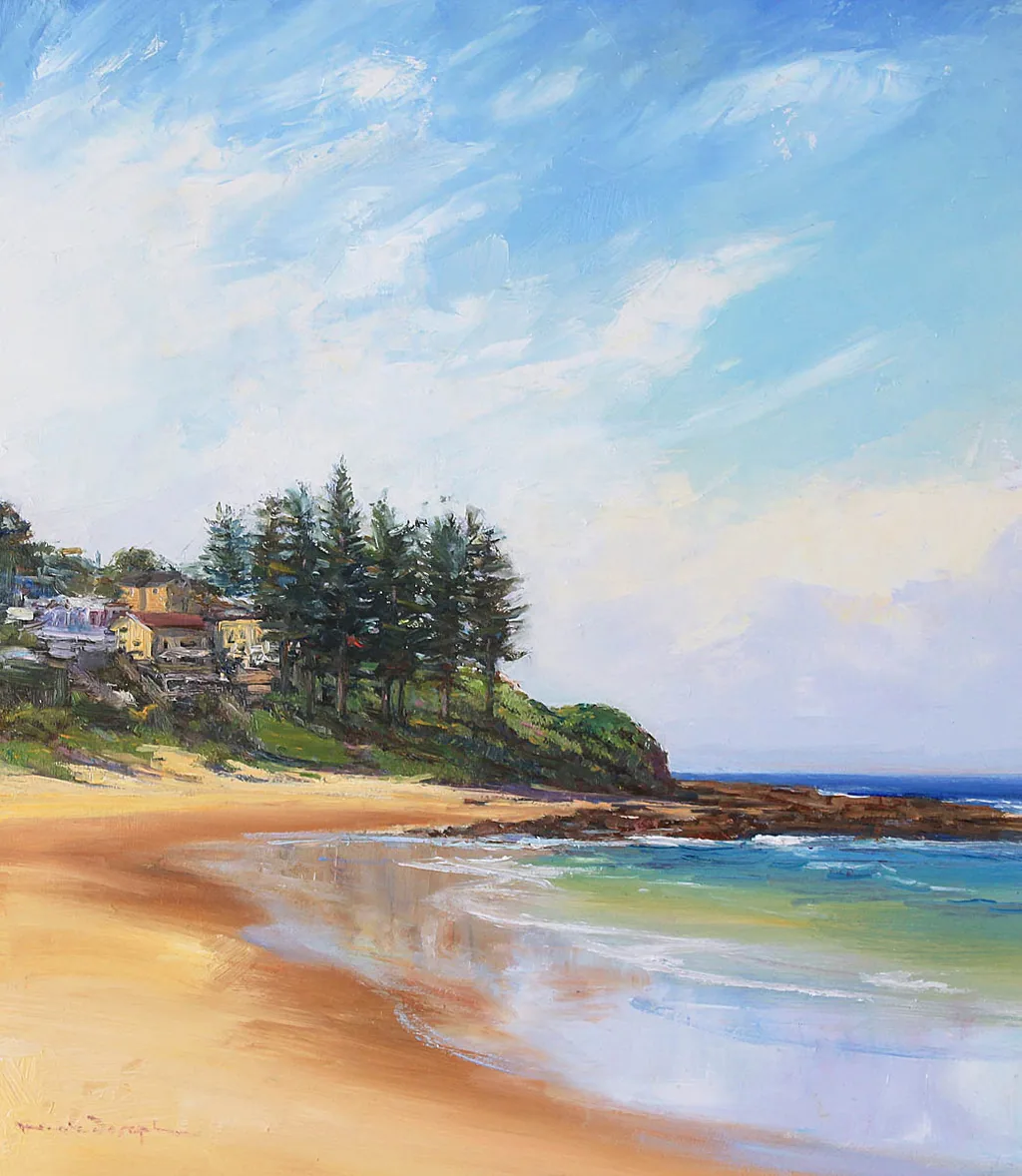Low Tide - Blue Bay-Central Coast-Artwork-Neale-Joseph-Australia