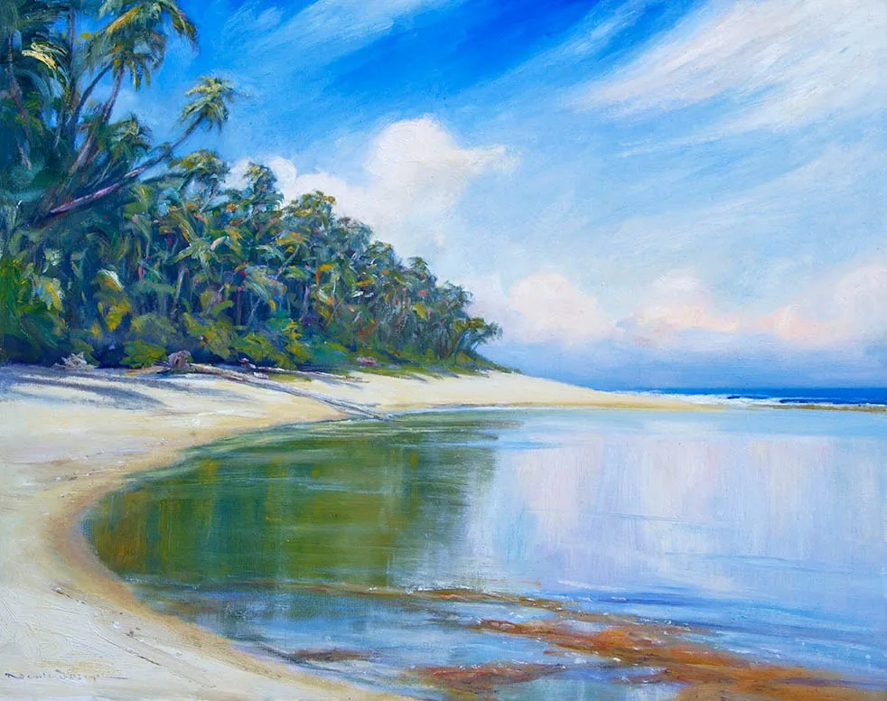 Plein Air Paradise-Paradise Collection-Artwork-Neale-Joseph-Australia
