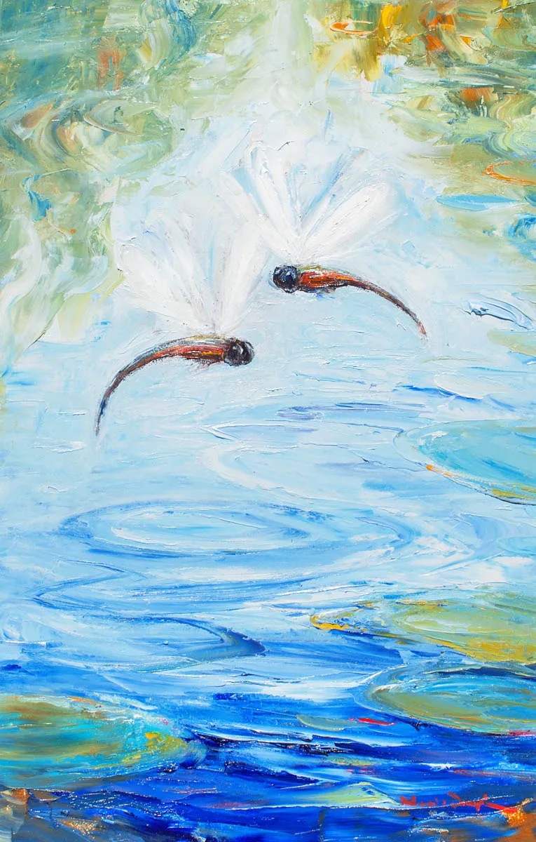 Pond Dance II-Pond-Artwork-Neale-Joseph-Australia