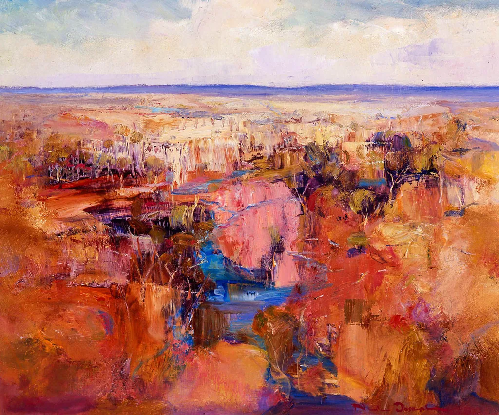 Meander Through The Landscape-Landscapes-Artwork-Neale-Joseph-Australia