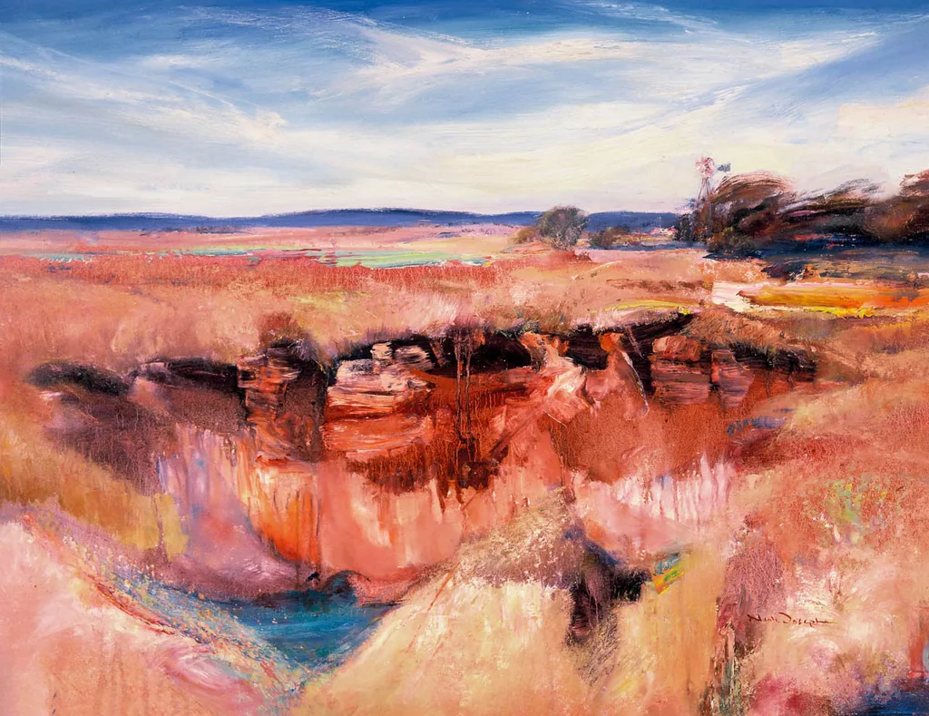 Blue Gully-Landscapes-Artwork-Neale-Joseph-Australia