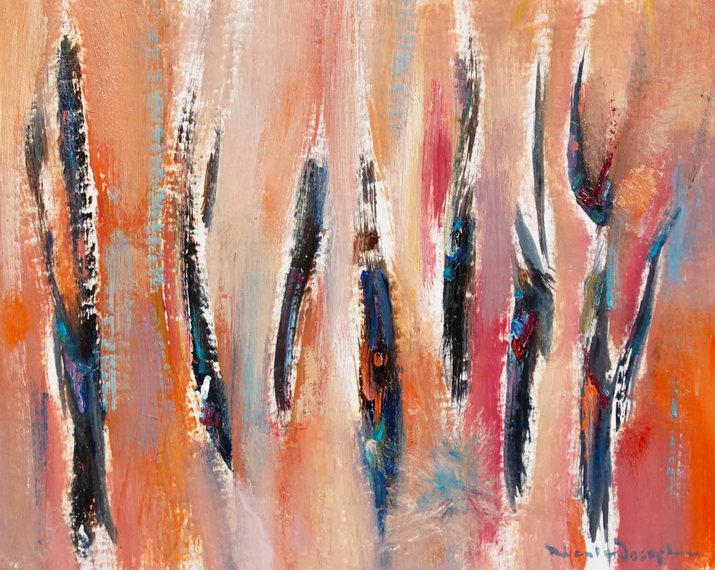 Gums in Summer-Modern-Artwork-Neale-Joseph-Australia
