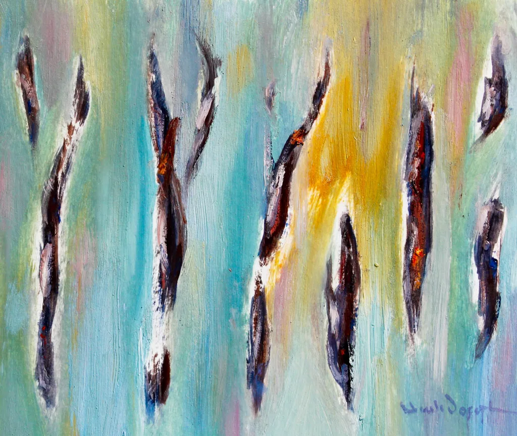 Gums in Spring-Modern-Artwork-Neale-Joseph-Australia