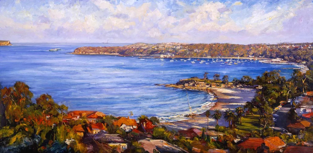View from Above Balmoral-Sydney-Artwork-Neale-Joseph-Australia