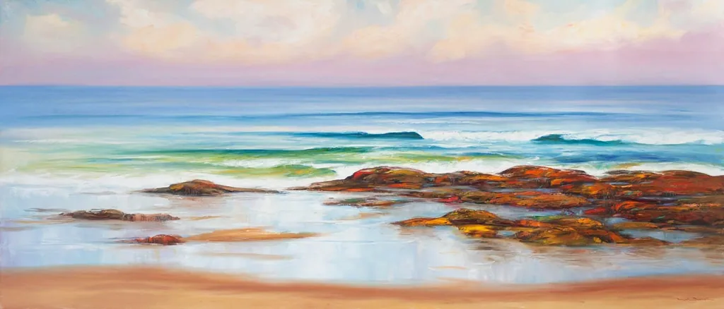 Shelly Beach-Seascapes-Artwork-Neale-Joseph-Australia