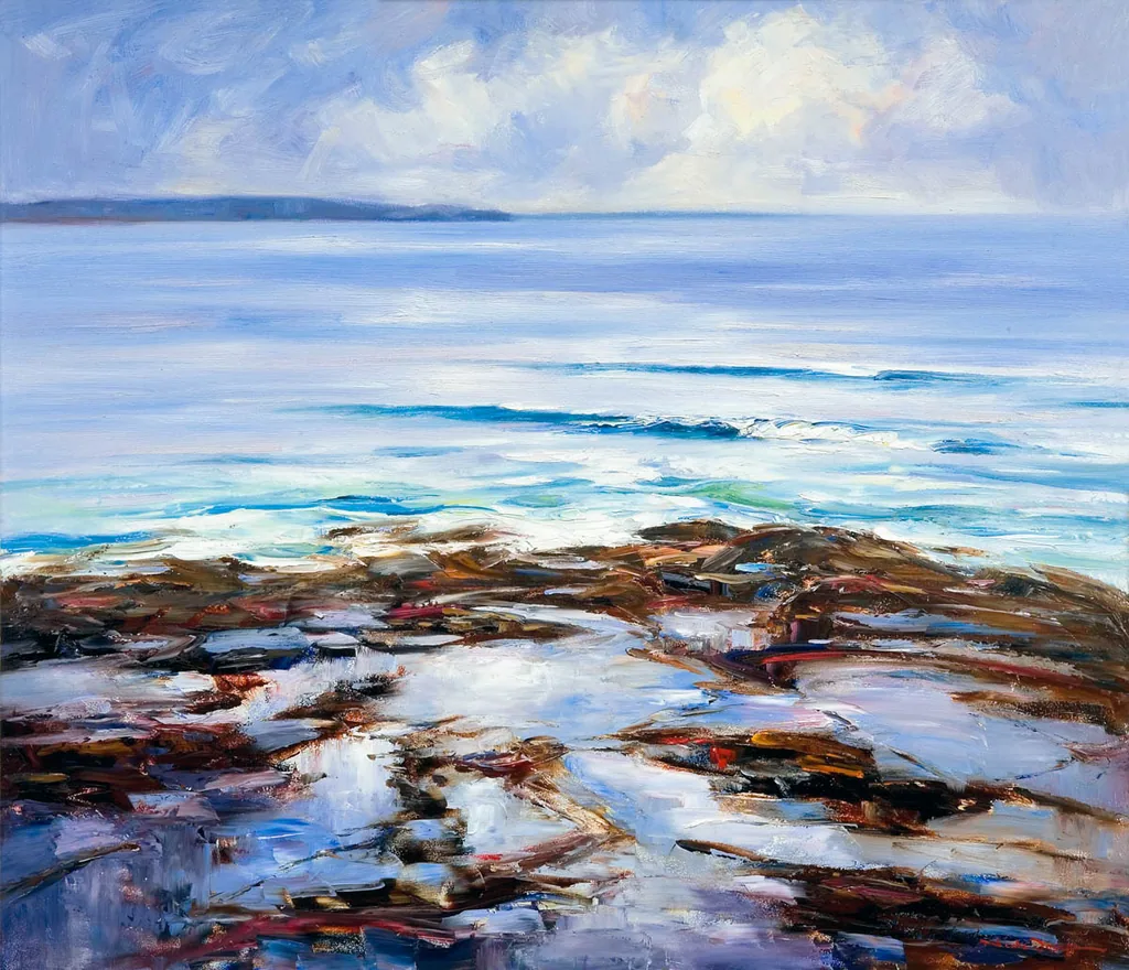 Rock Pool Palette-Seascapes-Artwork-Neale-Joseph-Australia