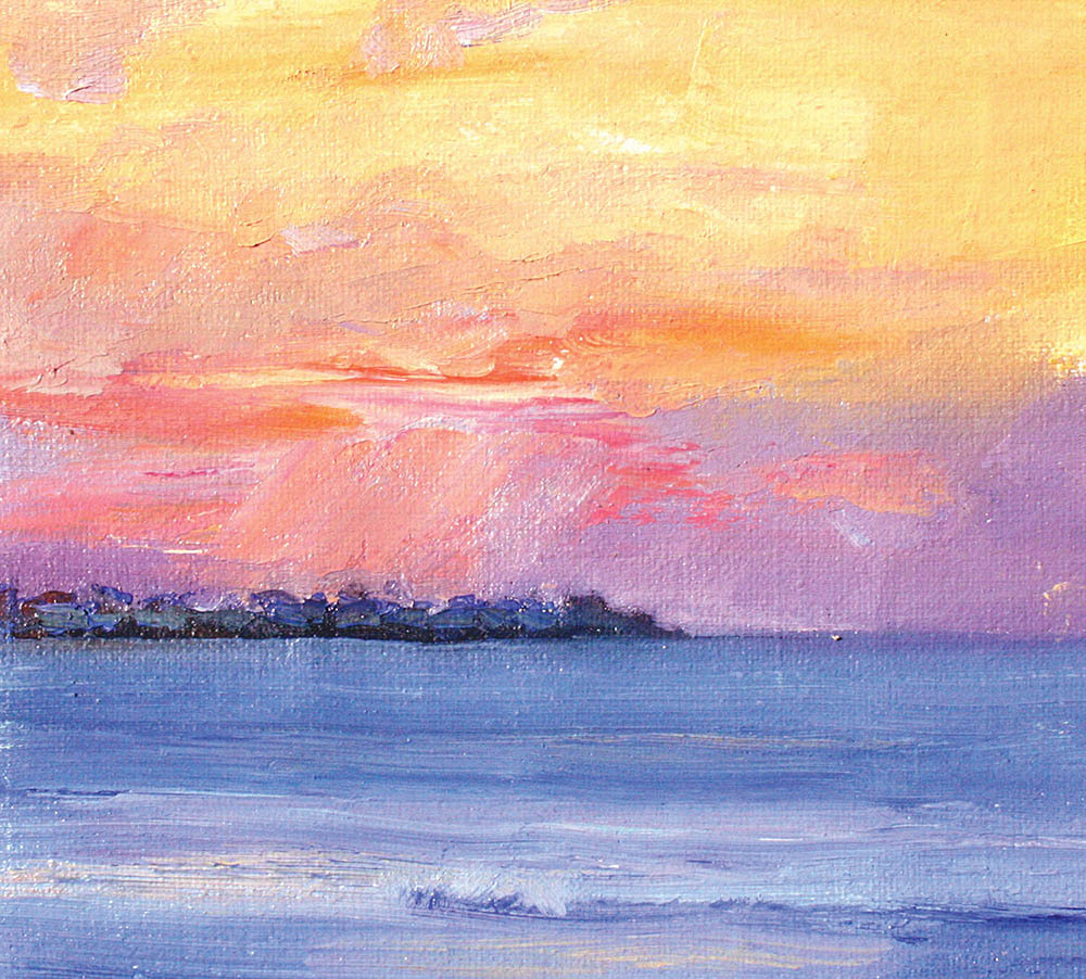 Maldives Sunset-Paradise Collection-Artwork-Neale-Joseph-Australia