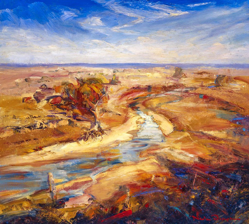 Down by the Creek Bed-Landscapes-Artwork-Neale-Joseph-Australia