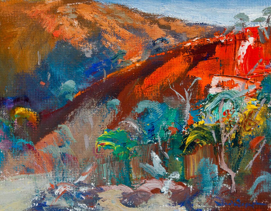 Ormiston Gorge-Landscapes-Artwork-Neale-Joseph-Australia