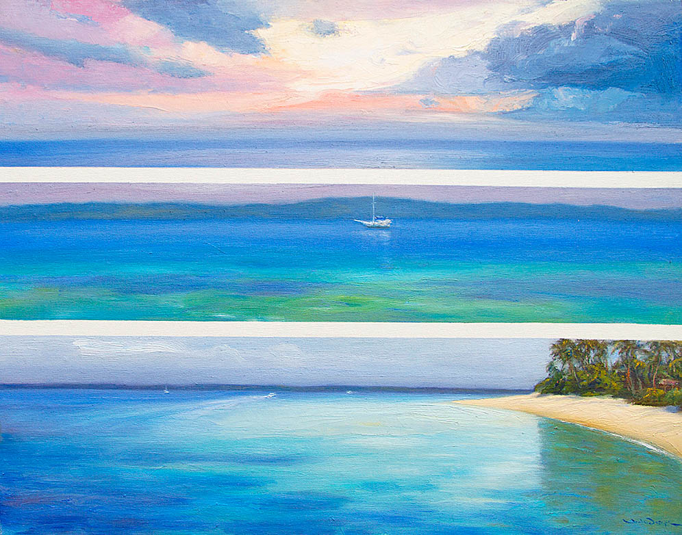 Island Trinity II LoRes-Paradise Collection-Artwork-Neale-Joseph-Australia