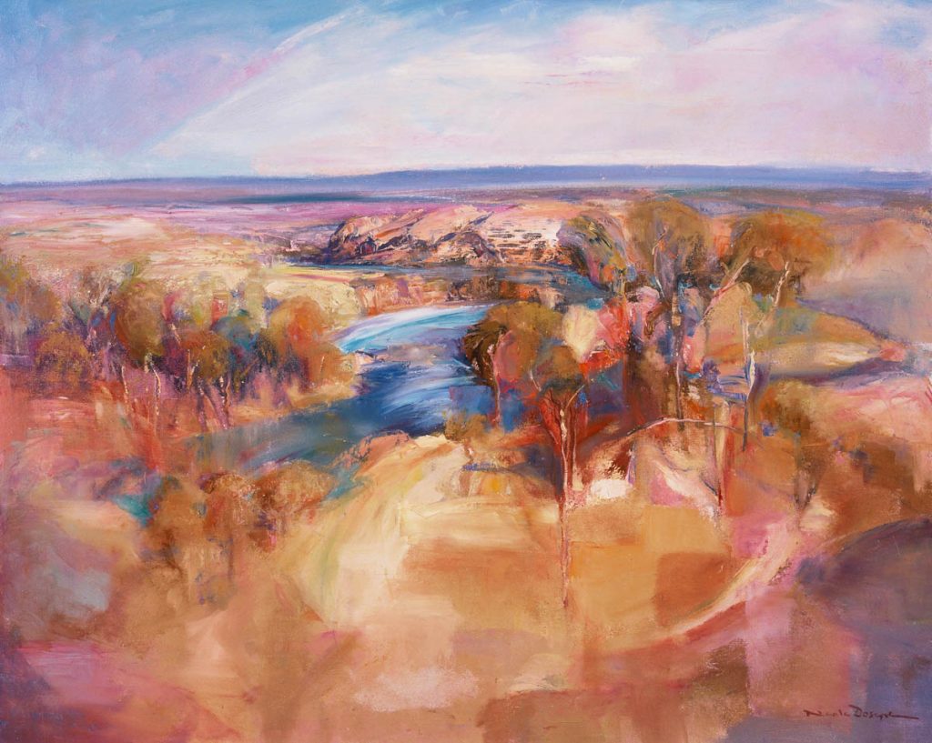 River in the Landscape-Landscapes-Artwork-Neale-Joseph-Australia