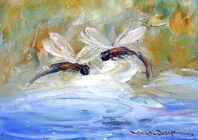 Dragonflies-Pond-Artwork-Neale-Joseph-Australia