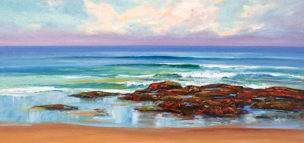 Afternoon Reflections-Seascapes-Artwork-Neale-Joseph-Australia